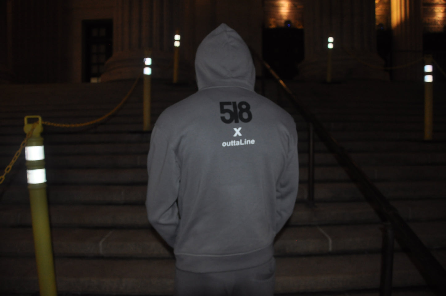 51-8 X outtaLine Official Fit Size Hoodie
